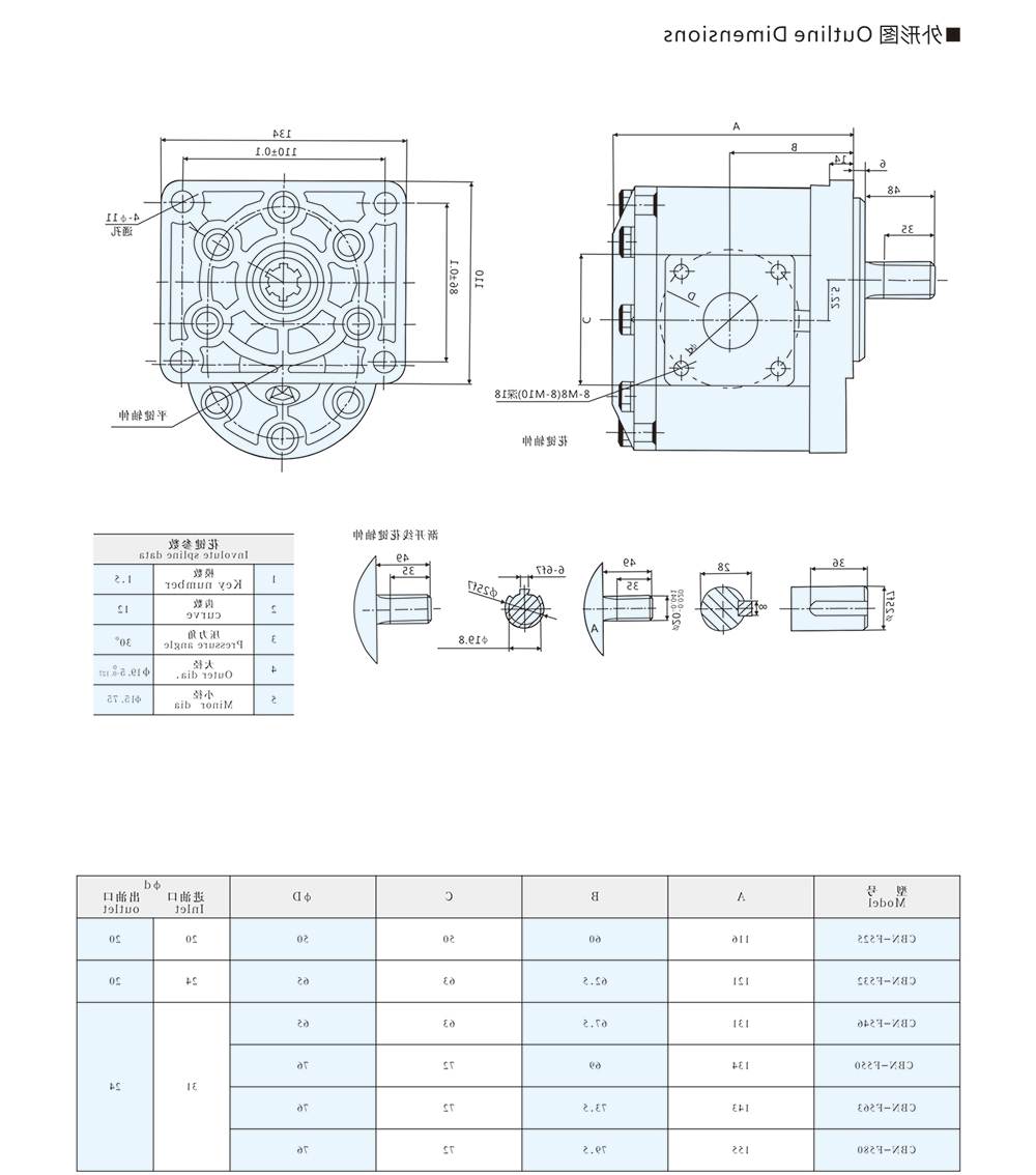 CBN-*5系列齿轮泵